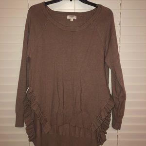 Umgee Ruffled Sweater